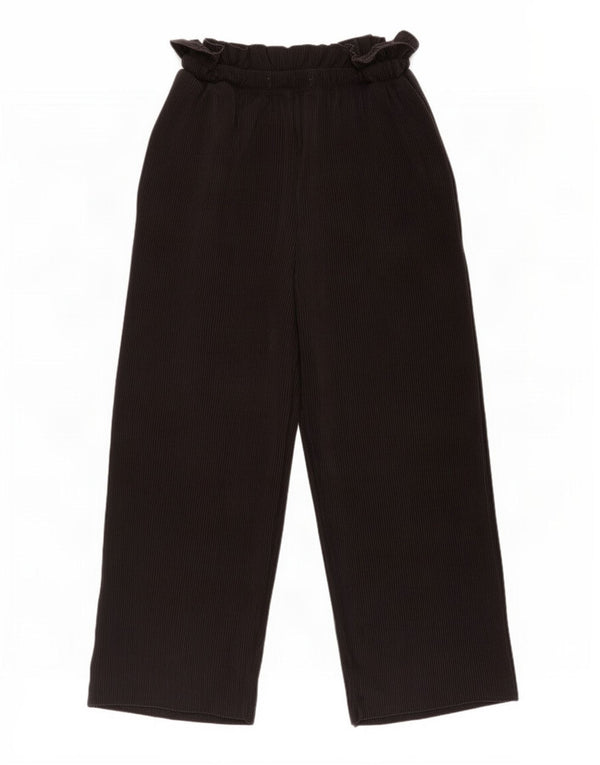 Topshop Damen-Hose mit weitem Bein, UK 6, XS, W24, L24, Schwarz