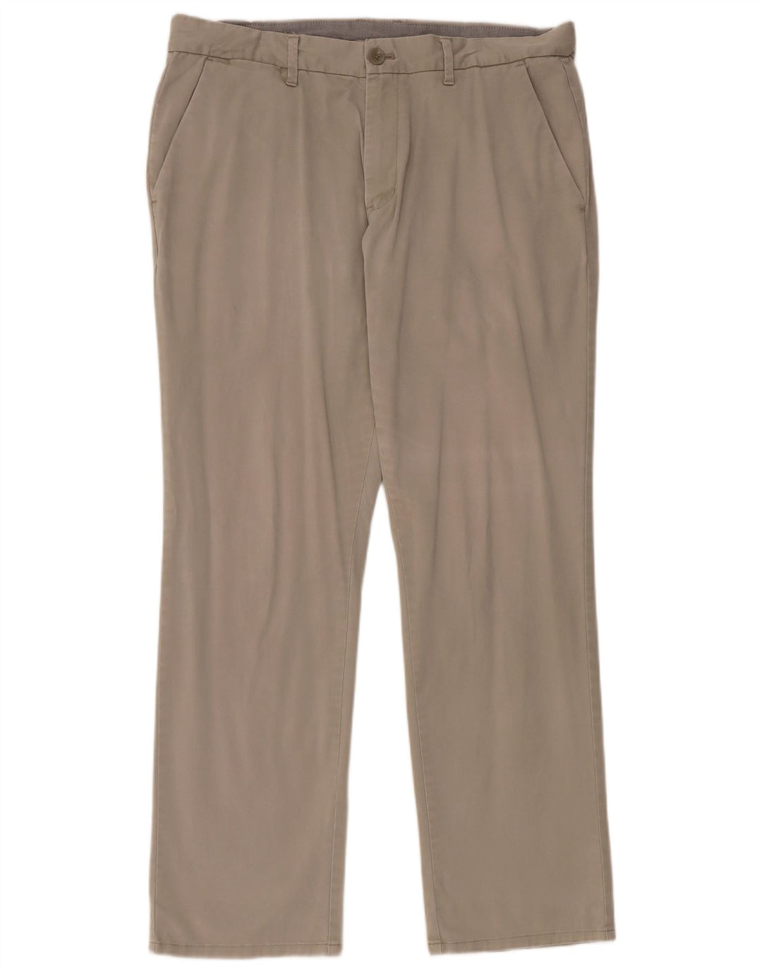 Calvin Klein Herren Straight Chino Hose W36 L32 Grau