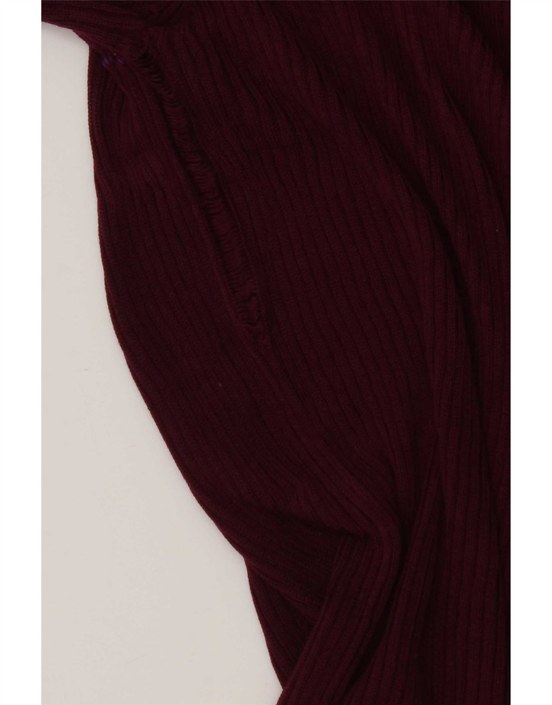 Zara Damen T-Shirt Top UK 12 Medium Burgund