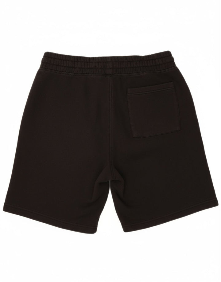 JACK WILLS Mens Sport Shorts Medium Black Cotton