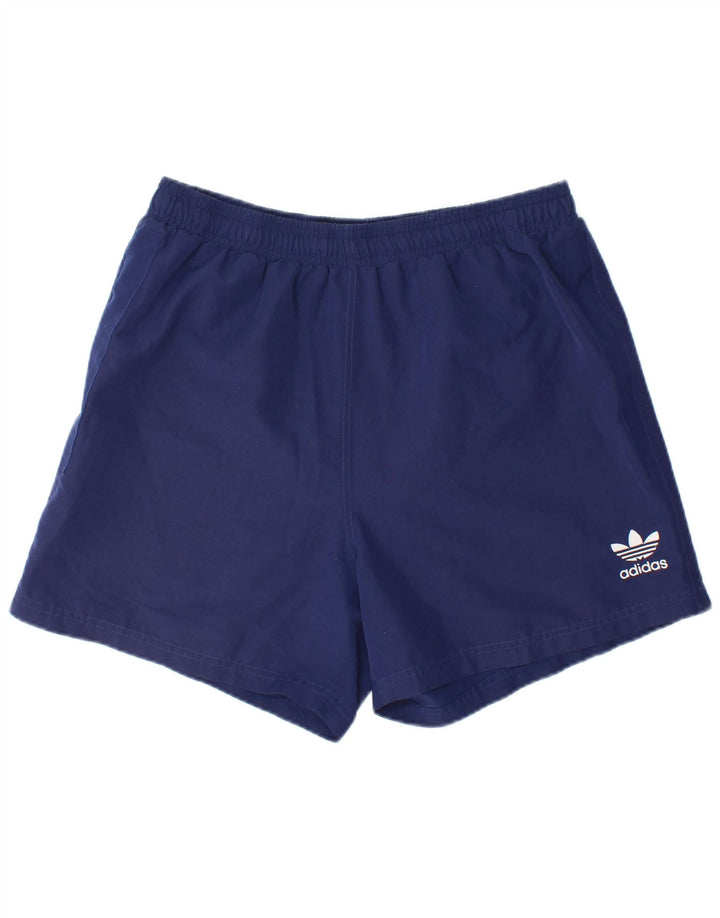 Adidas Herren-Sportshorts, groß, marineblau, Polyester