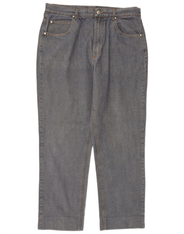VALENTINO Herren Straight Jeans W38 L29 Blau