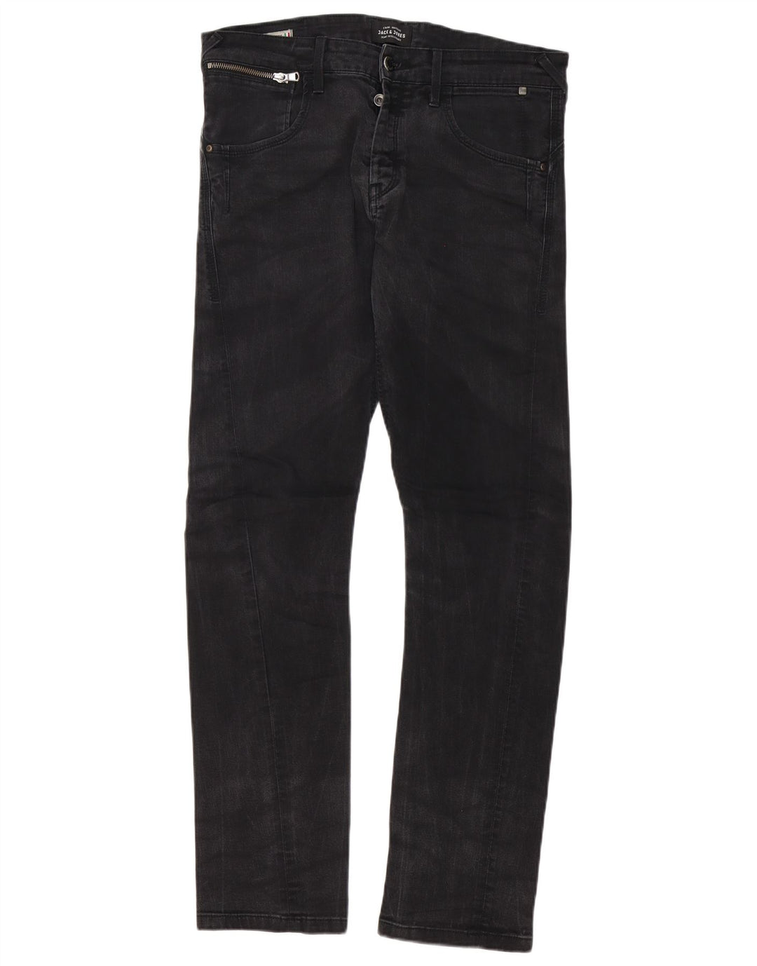 Jack & Jones Herren Slim Jeans W32 L34 Schwarz