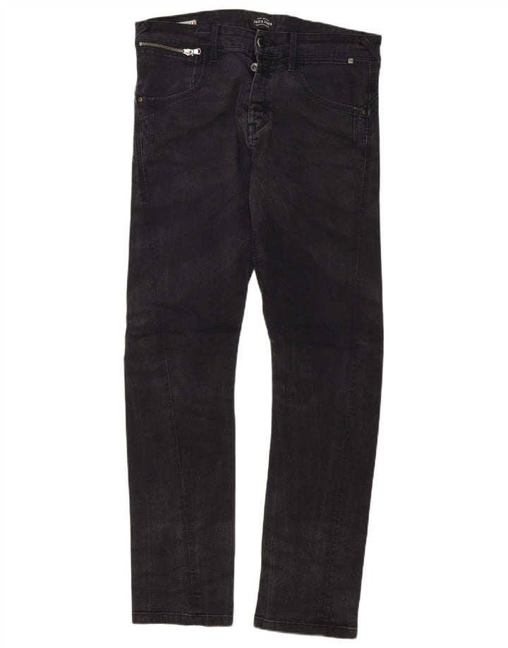 Jack & Jones Herren Slim Jeans W32 L34 Schwarz