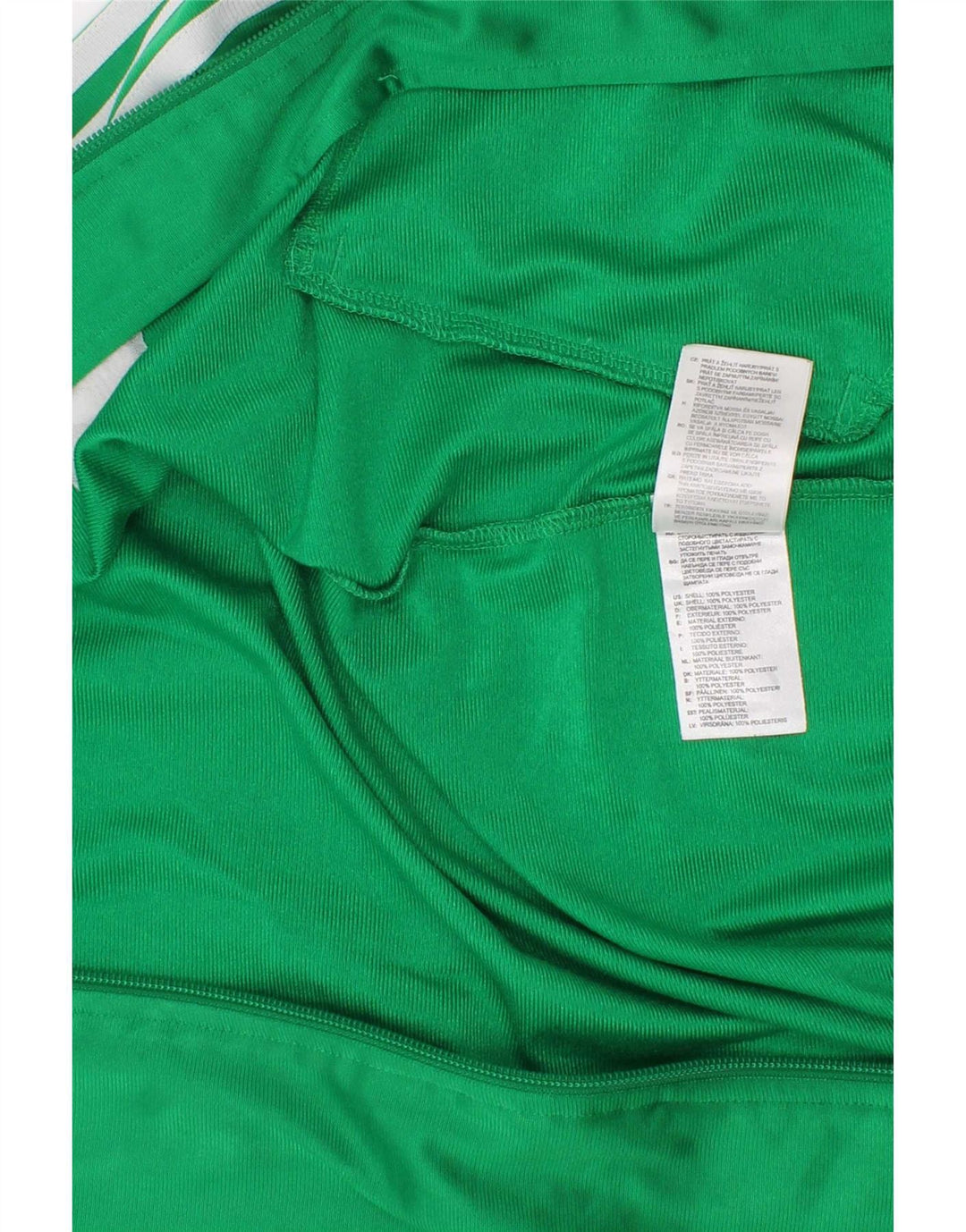 Adidas Jungen Grafik-Trainingsanzug-Top-Jacke, 7–8 Jahre, grünes Polyester