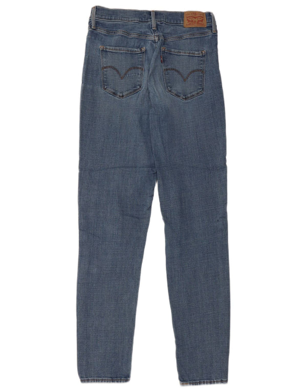 Levi's Damen 311 Shaping Skinny Jeans W28 L32 Blaue Baumwolle