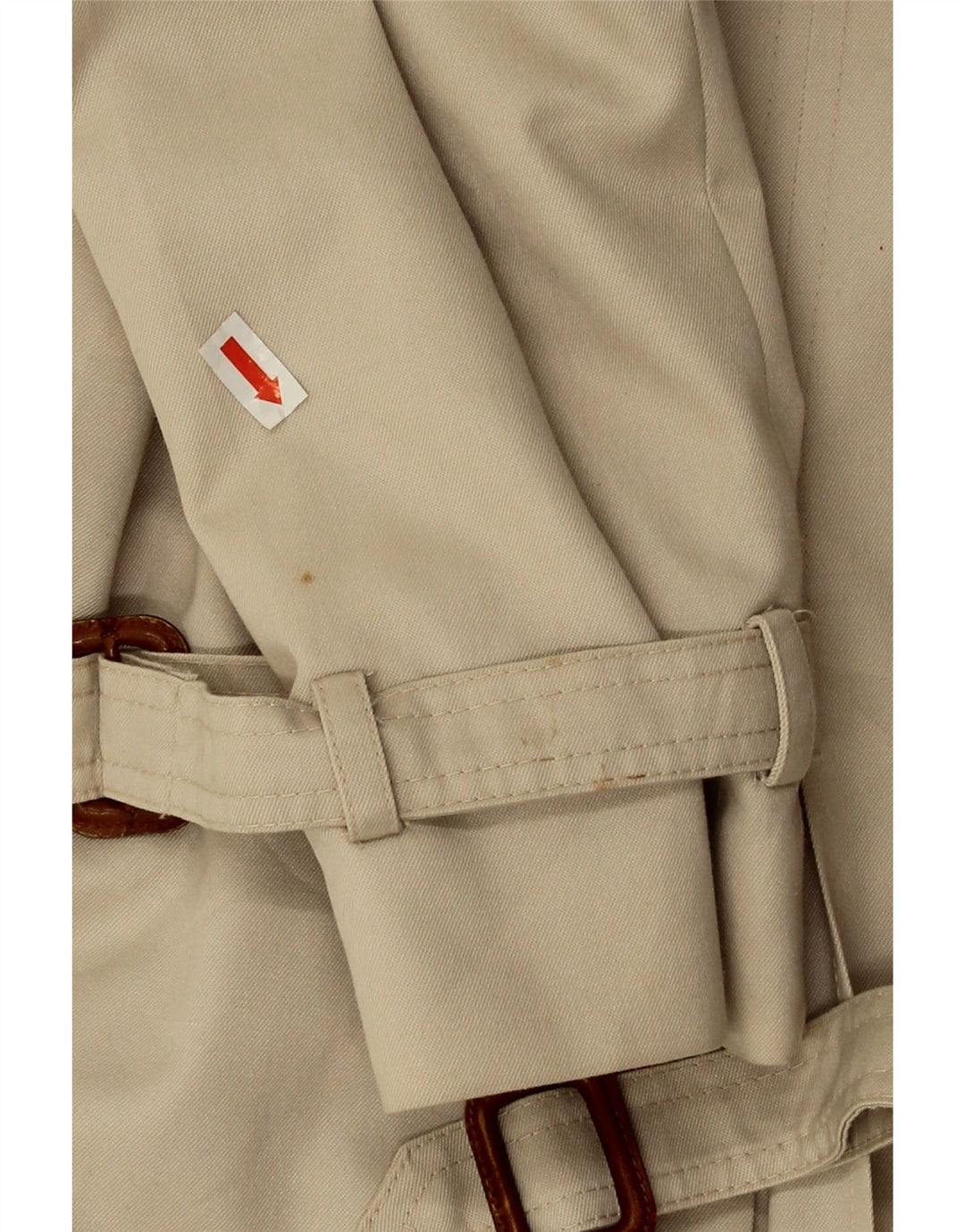 Aquarama Damen Trenchcoat UK 10 Small Beige Polyester