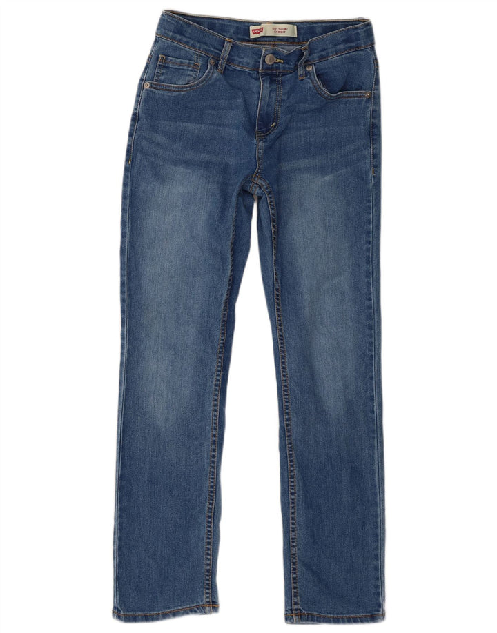 Levi's Jungen 511 Slim Jeans 14–15 Jahre W27 L29 Blaue Baumwolle
