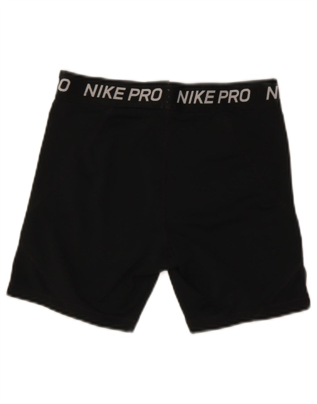 Nike Damen Dri Fit Graphic Sport Shorts UK 10 Small Schwarz Polyester