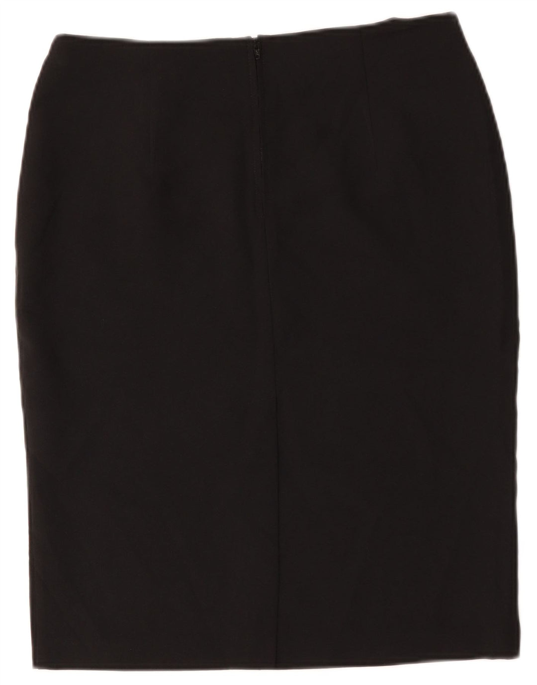 Marks & Spencer Damen Bleistiftrock UK 12 Medium W34 Schwarz Polyester