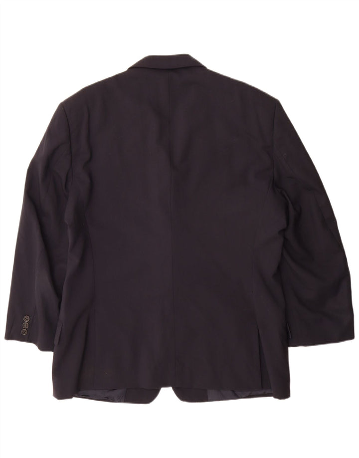 Valentino Herren-Blazer mit 3 Knöpfen, Gr. 40, Marineblau