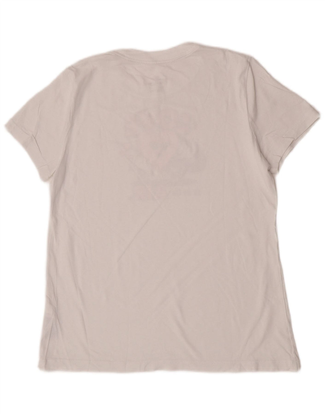 Nike Damen Graphic T-Shirt Top UK 14 Mittelweiße Baumwolle