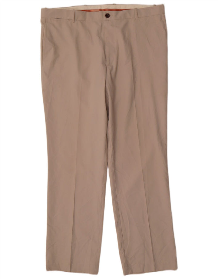 Dockers Gerade Herren-Chinohose W40 L32 Beige Polyester