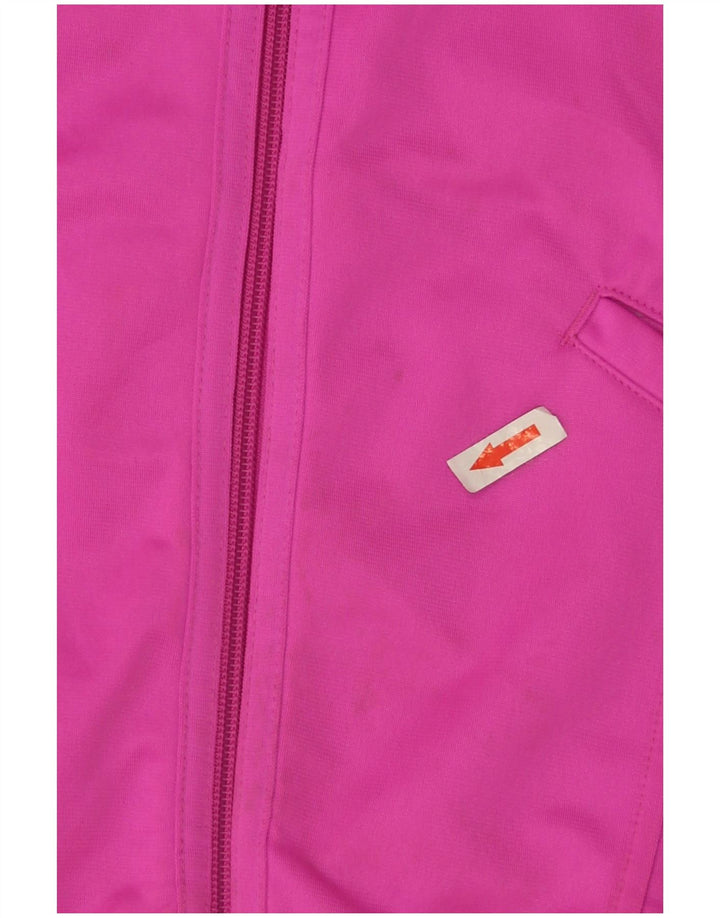 Diadora Damen-Trainingsanzugoberteil, UK-Größe 14, mittelrosa, Polyester