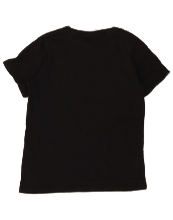 Champion T-Shirt mit Grafik für Mädchen, 11–12 Jahre, Größe L, Schwarz