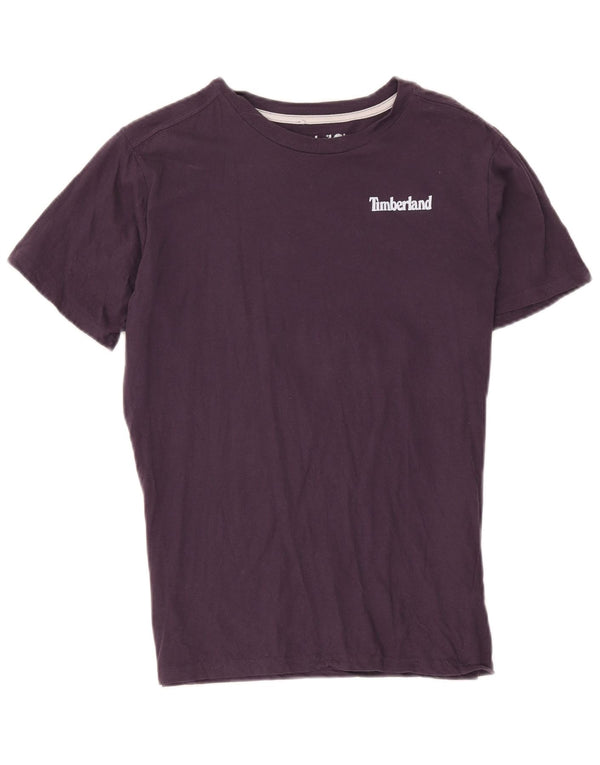 Timberland Grafik-T-Shirt für Jungen, 15–16 Jahre, XL, Lila, Baumwolle