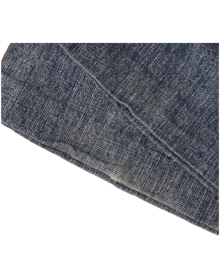 Lee Herren Seattle Straight Jeans W31 L30 Blaue Baumwolle