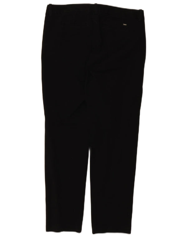 Tommy Hilfiger Slim Chino-Hose für Damen, US 4, Größe S, W30, L27, schwarze Baumwolle