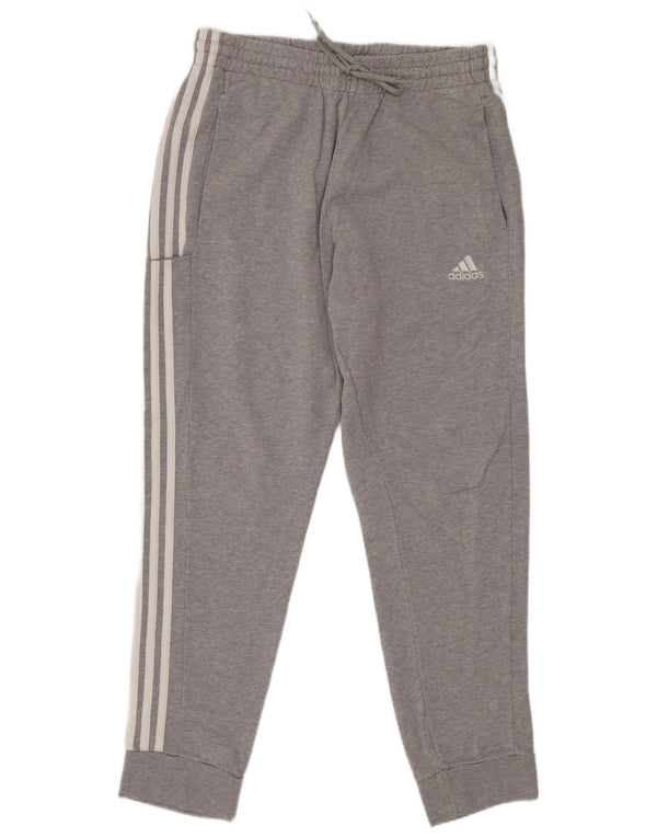 Adidas Herren Trainingshose Jogger Große graue Baumwolle