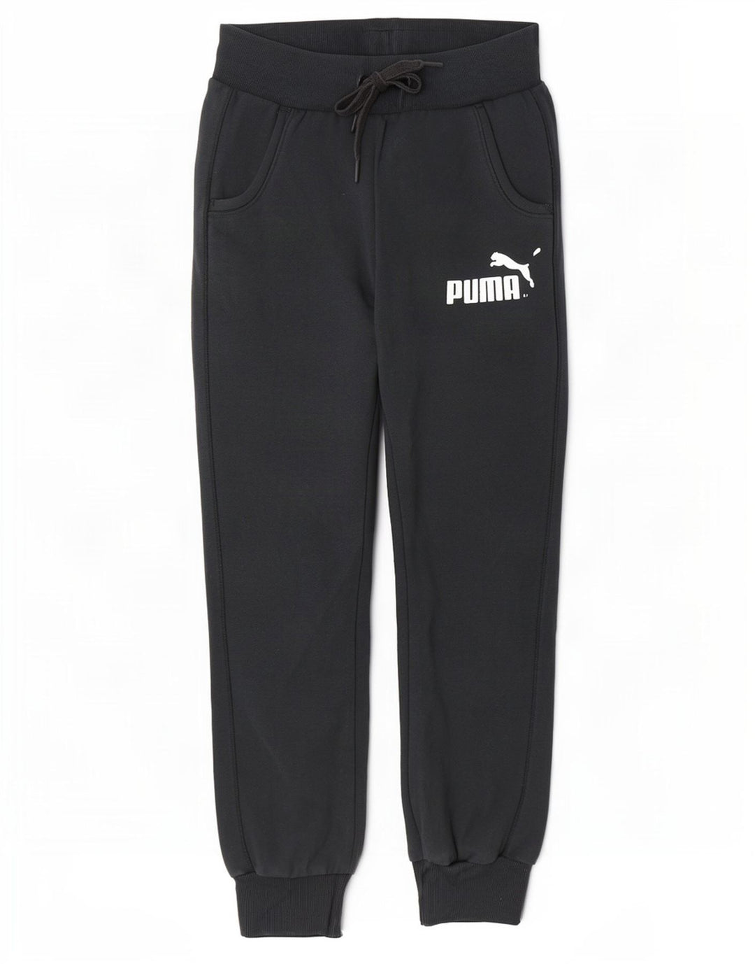Puma Damen-Trainingshose mit Grafik, Größe S, Schwarz
