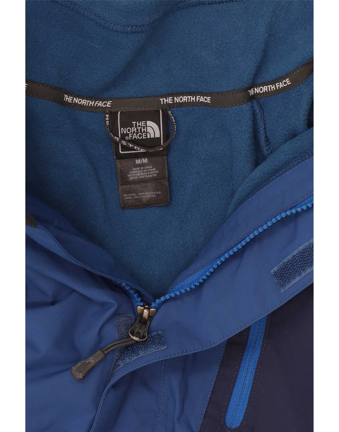 The North Face Herren-Windbreaker-Jacke, UK 38, mittleres Marineblau, Farbblock