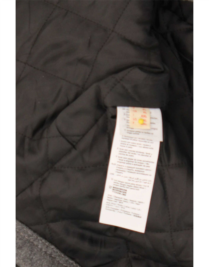 Esprit Herren Militärjacke UK 42 XL Graue Wolle