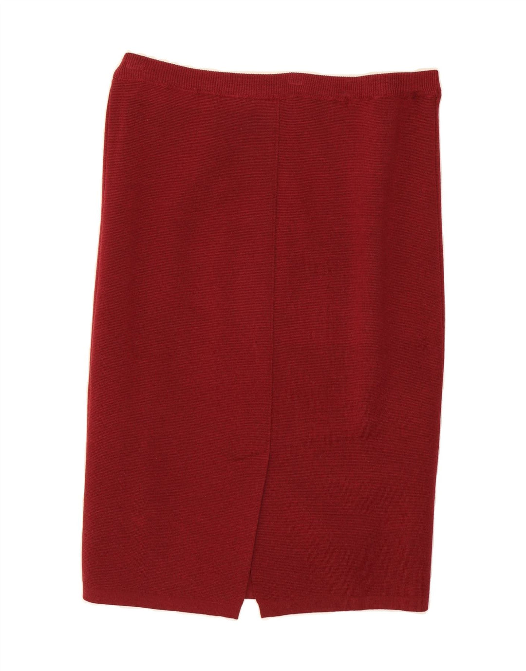 VINTAGE Womens Pencil Skirt W34 Large Burgundy Vintage Vintage and Second-Hand Vintage from Messina Hembry 