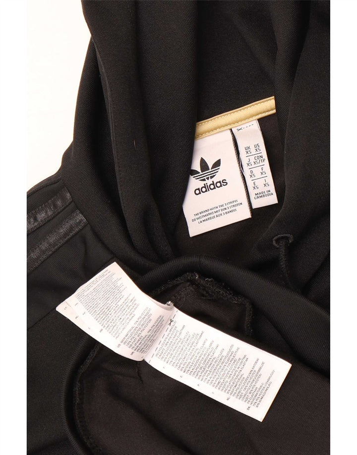 Adidas Herren Graphic Hoodie Pullover XS Schwarz Polyester