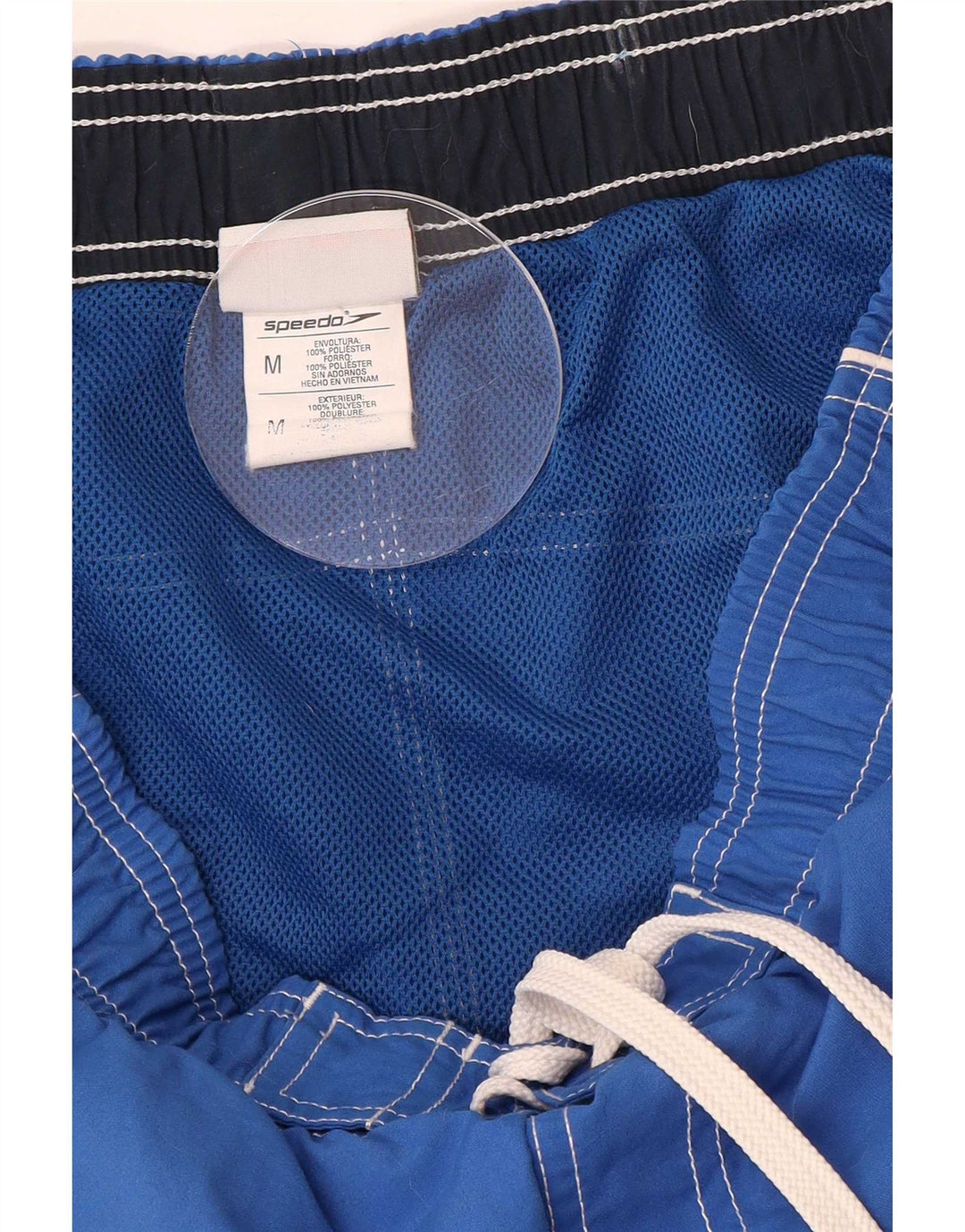 Speedo Herren-Badeshorts Mittelblaues Polyester