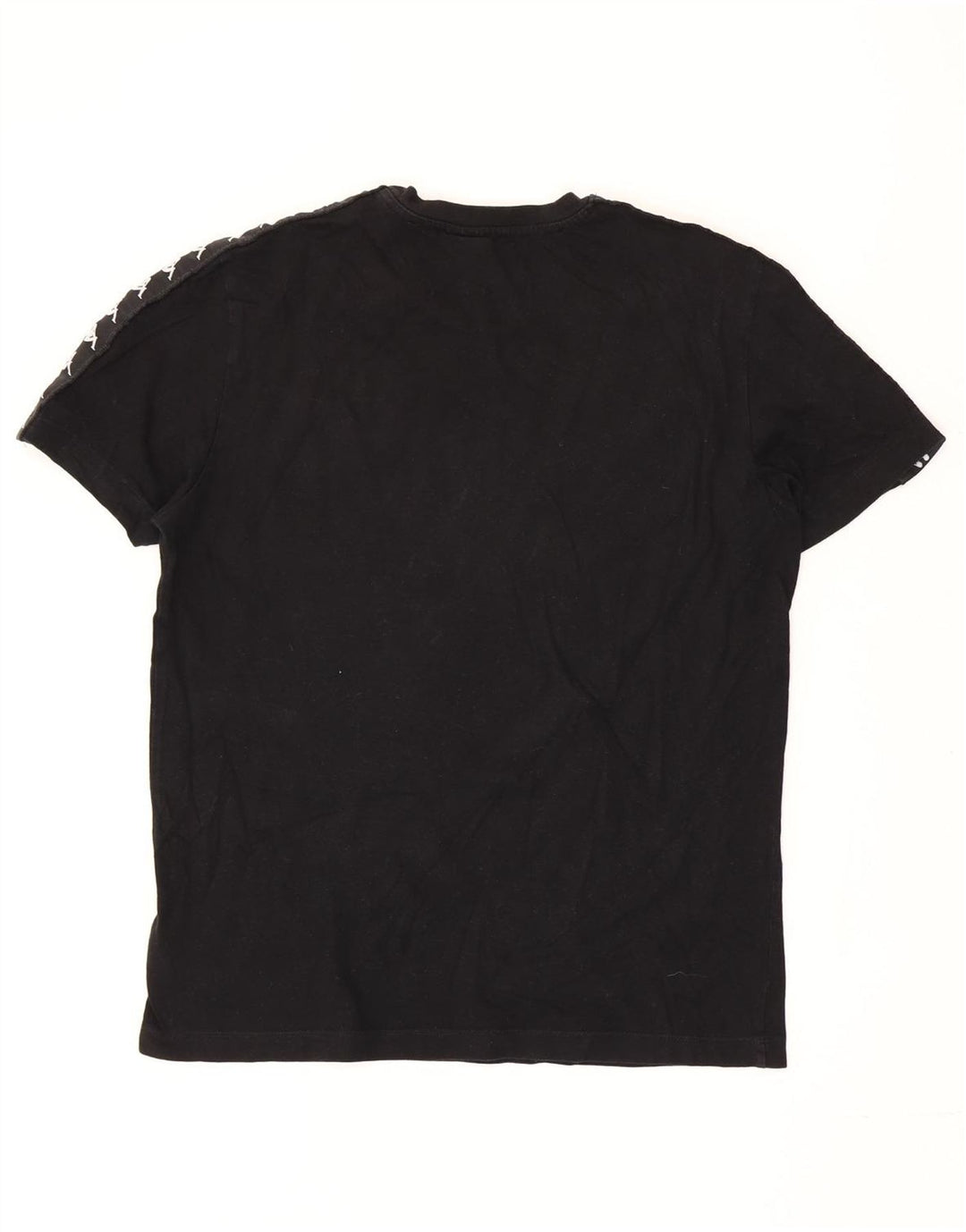 Kappa Herren Graphic T-Shirt Top Medium Schwarz