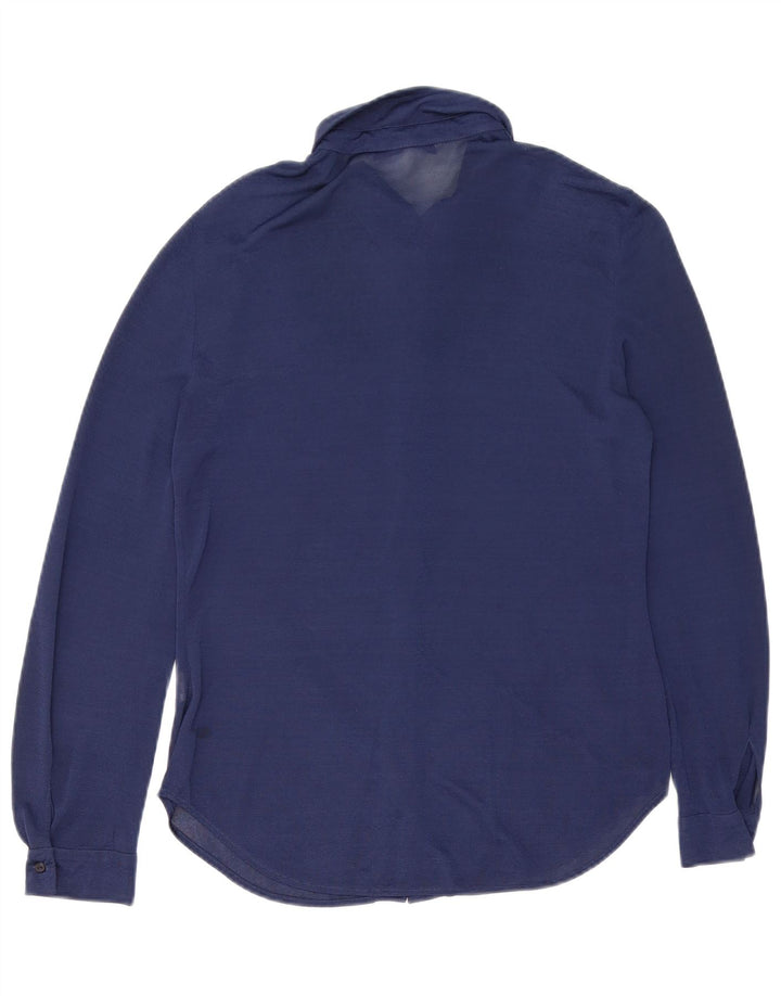 Penny Black Damen-Hemdbluse, UK 14, mittleres Marineblau