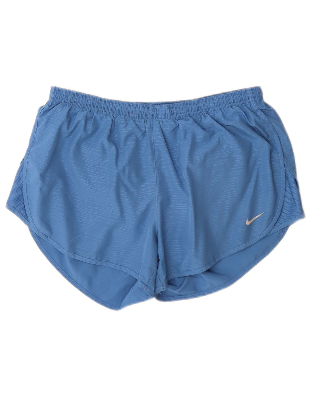 Nike Damen Dri Fit Sport Shorts UK 12 Mittelblaues Polyester