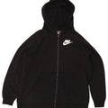 NIKE Womens Oversized Zip Hoodie Sweater UK 18 XL Black Vintage Nike and Second-Hand Nike from Messina Hembry 