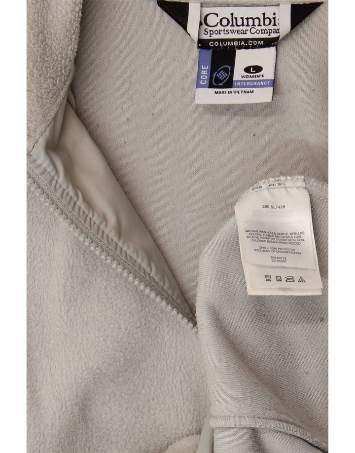 Columbia Damen Interchange Liner Fleecejacke UK 16 Large Grau Polyester