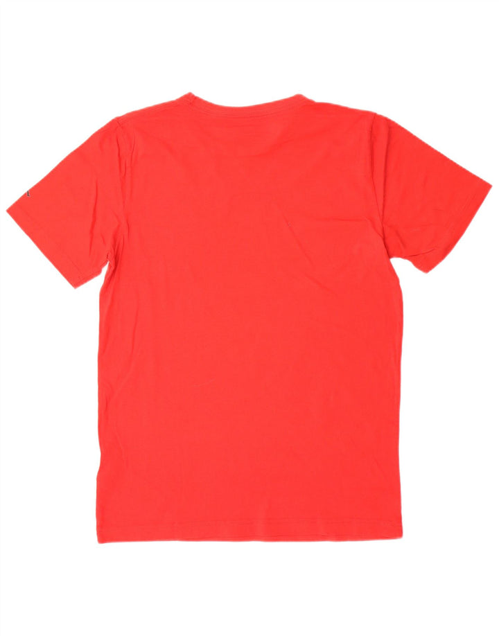 Jordan Jungen T-Shirt mit Grafik, 13–14 Jahre, XL, rote Baumwolle