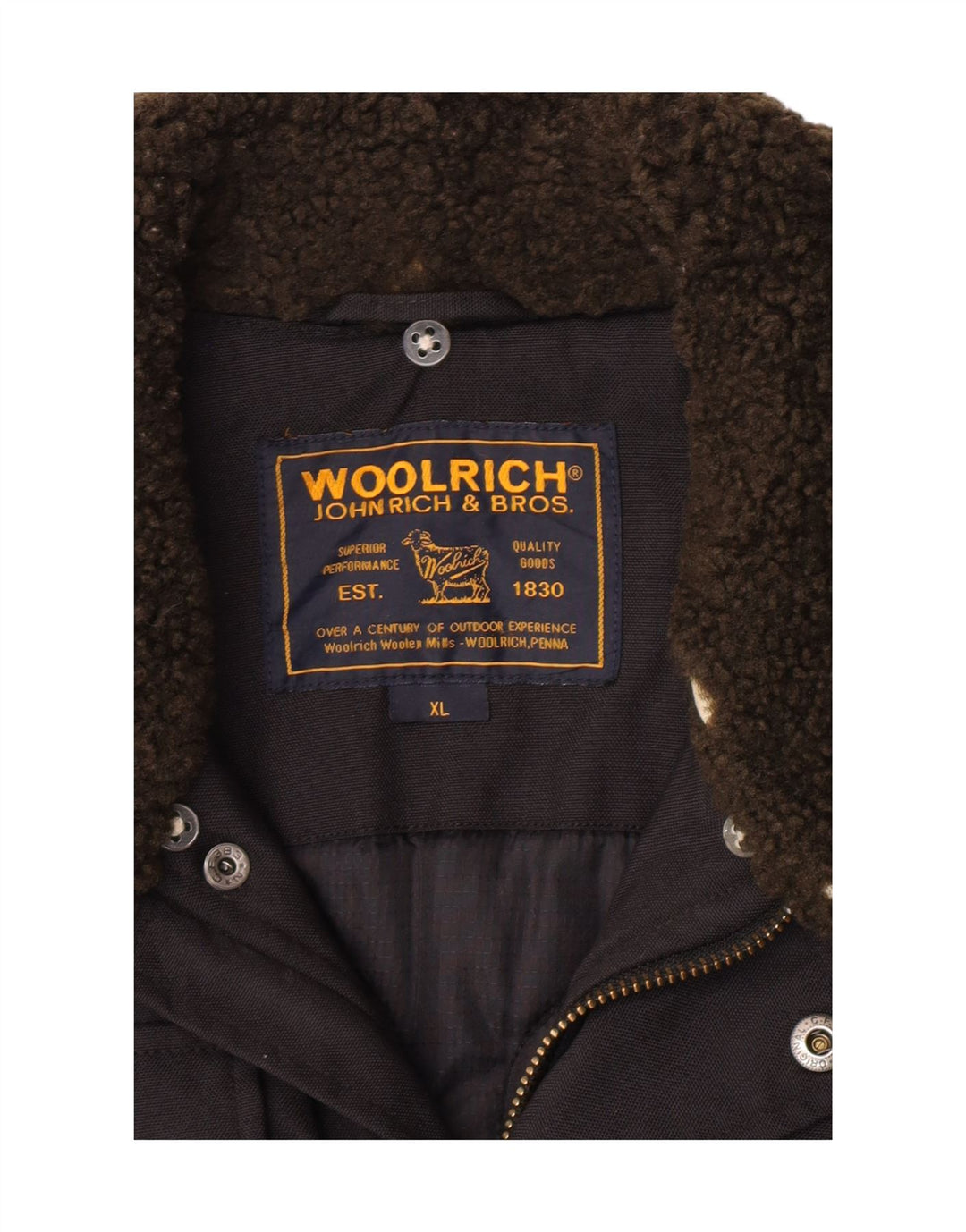 Woolrich Herren Bomberjacke UK 42 XL Schwarz