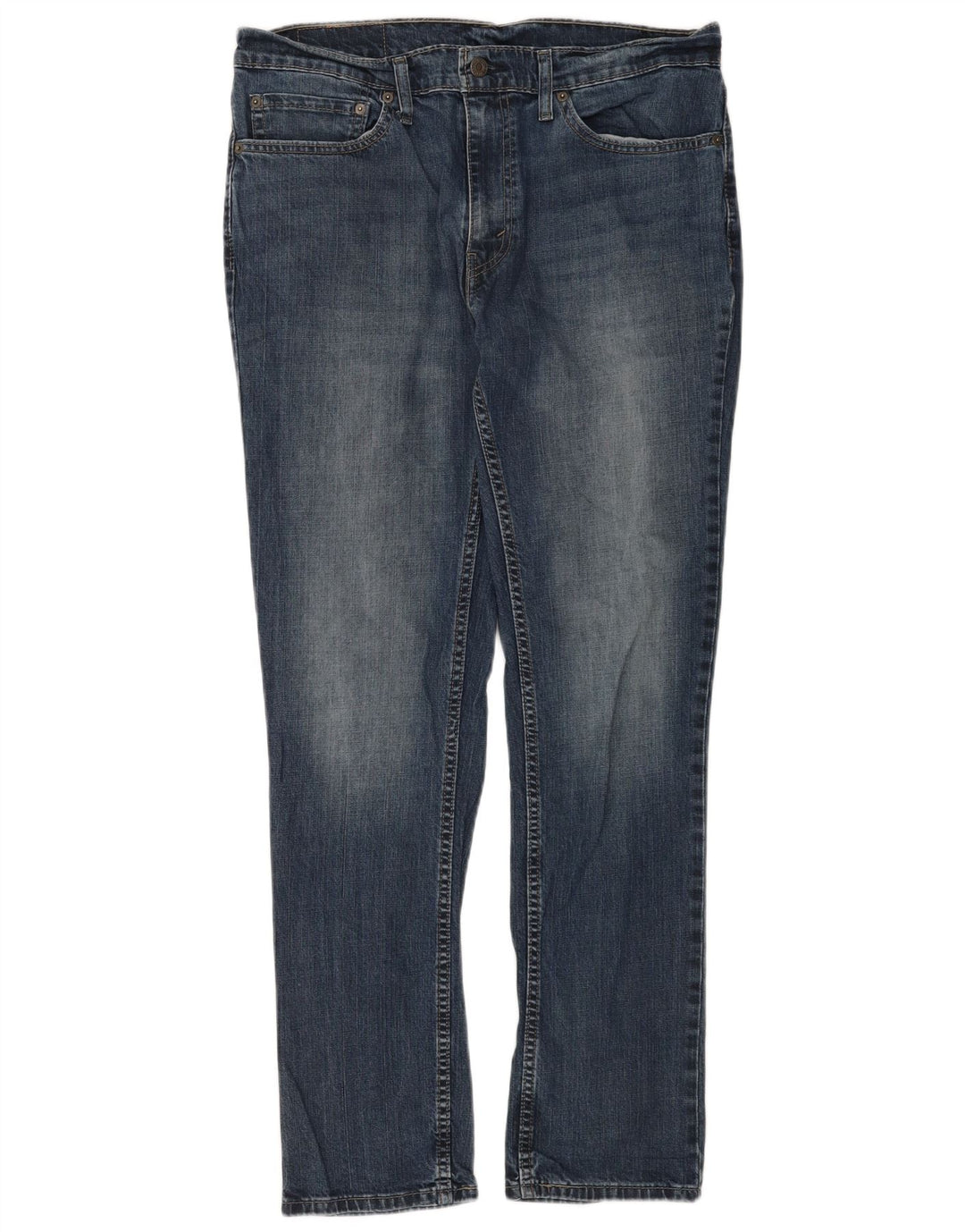 Levi's Herren 511 Slim Jeans W34 L32 Blaue Baumwolle