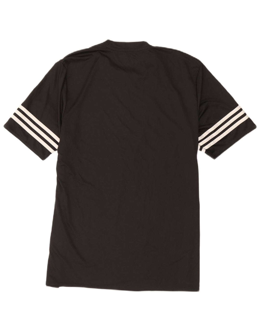 Adidas Herren Climalite T-Shirt Top Large Schwarz Polyester