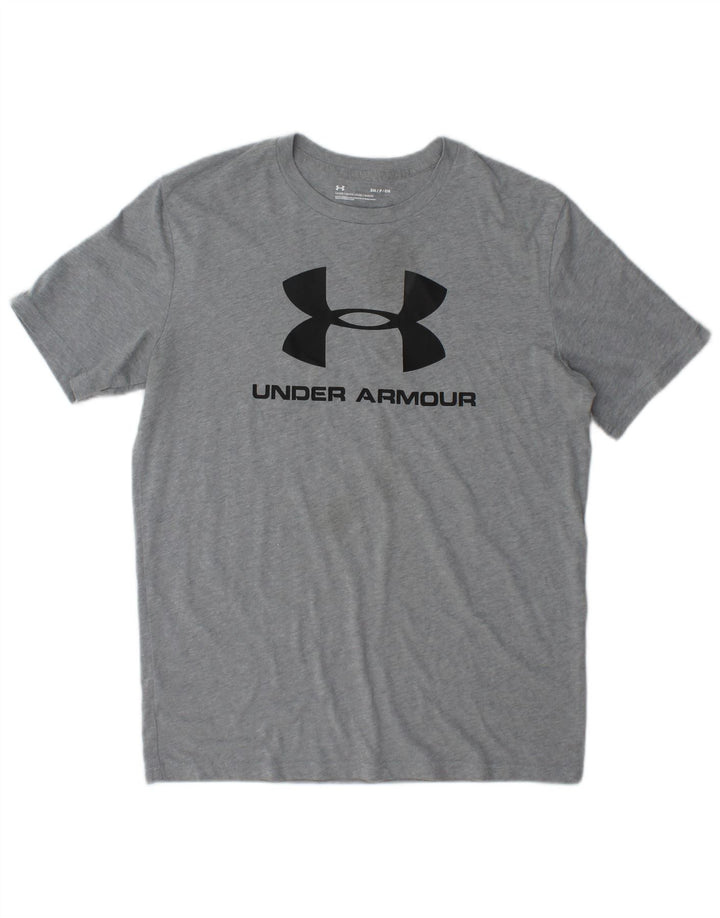 Under Armour Herren-T-Shirt mit Grafik, Größe S, Grau