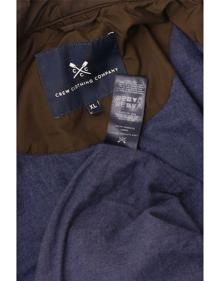 Crew Clothing Herren Steppjacke UK 42 XL Khaki Polyester