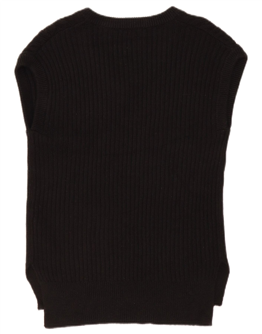 MARKS & SPENCER Damen-Tanktop in Übergröße, Gr. 10, Größe S, Schwarz, Baumwolle