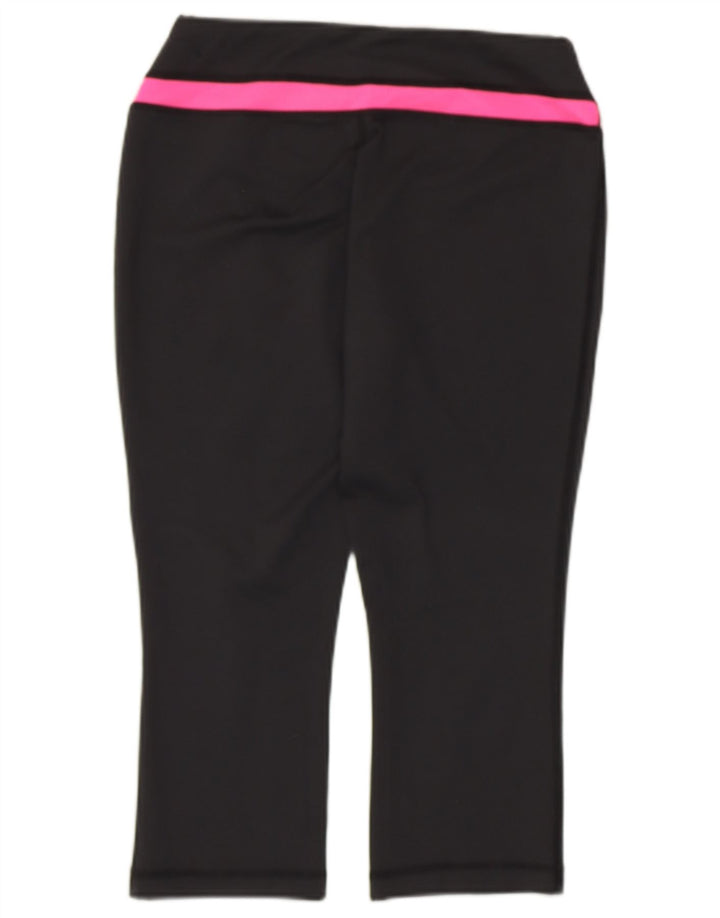 REEBOK Womens Capri Leggings UK 8 Small Black