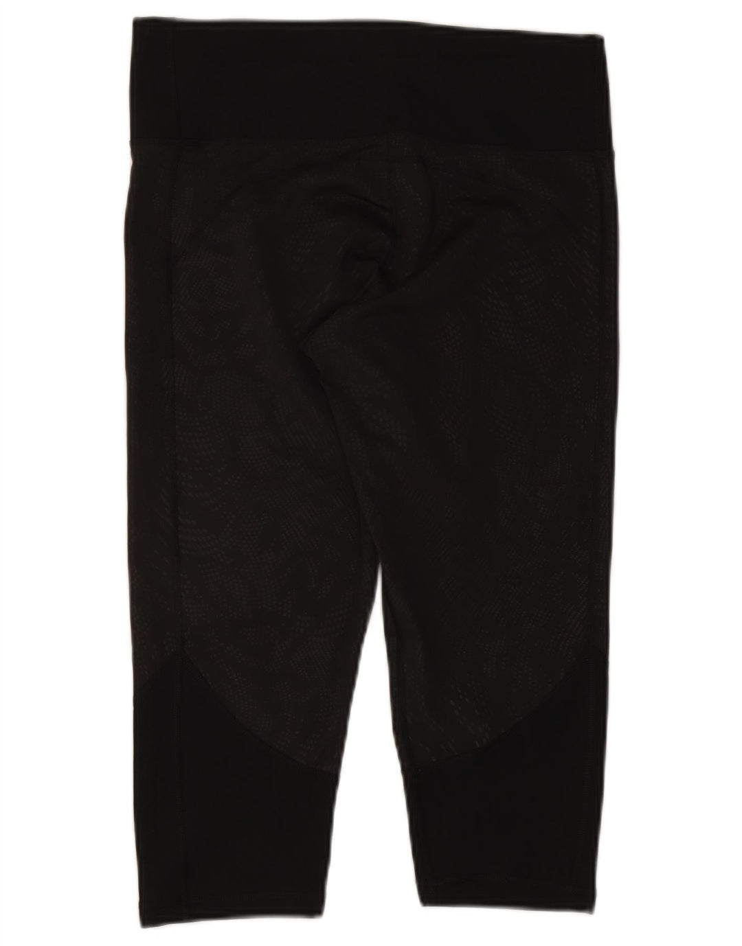 ADIDAS Damen Climalite Capri Leggings UK 16/18 Large Schwarz Polyester