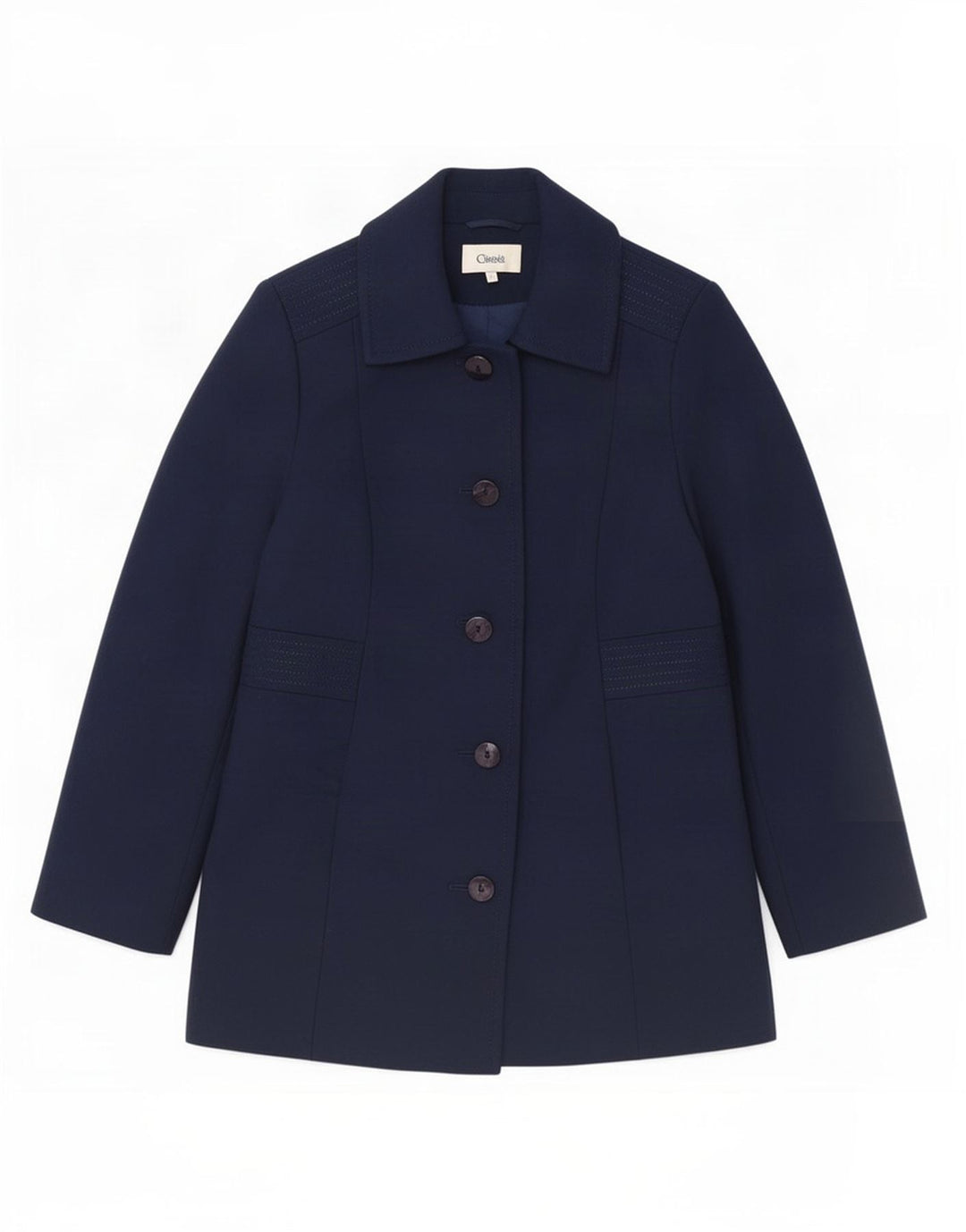 Marks & Spencer Damen 5-Knopf-Blazerjacke, UK 12, mittleres Marineblau