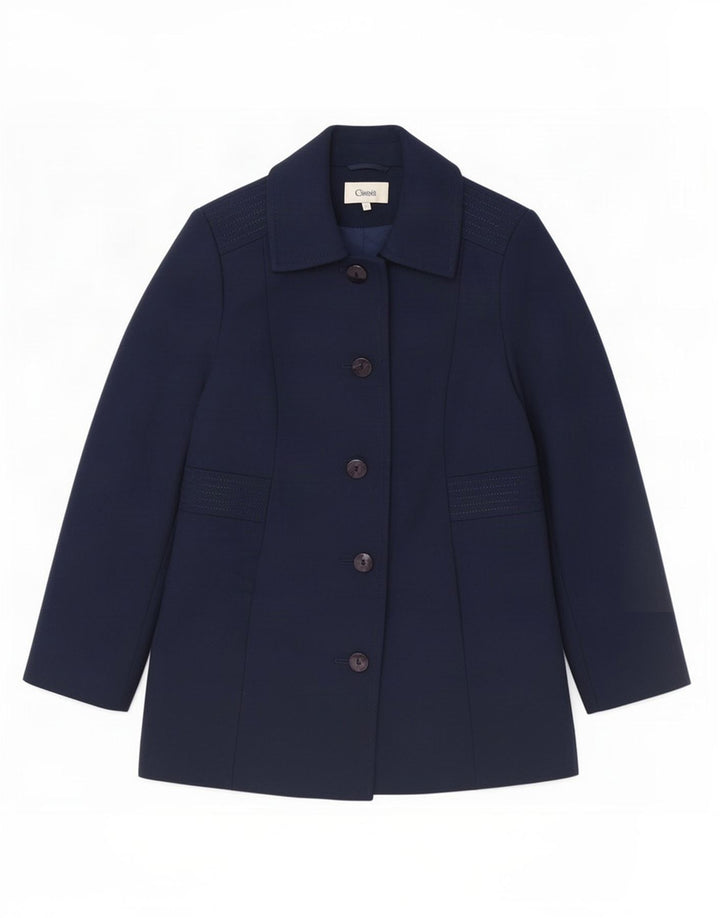 Marks & Spencer Damen 5-Knopf-Blazerjacke, UK 12, mittleres Marineblau