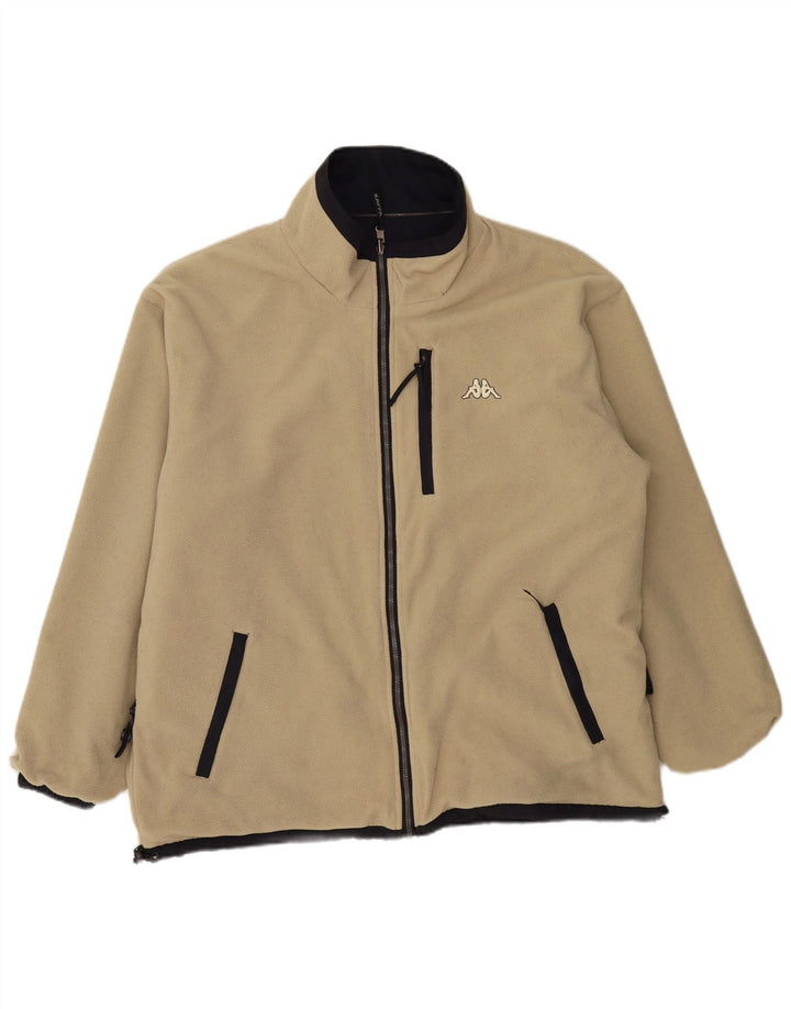 KAPPA Herren Wendejacke UK 40 Large Marineblau Polyester