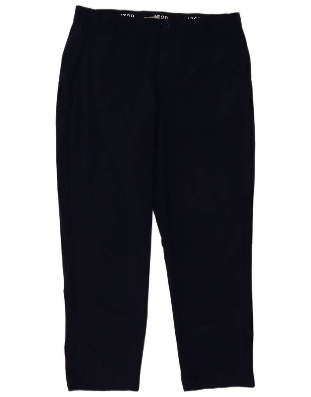 Gerade Chino-Hose für Herren von Izod, Breite 40, Länge 30, Marineblau, Polyester