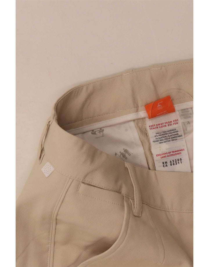 Puma Damen Caprihose W28 L20 Beige Polyester