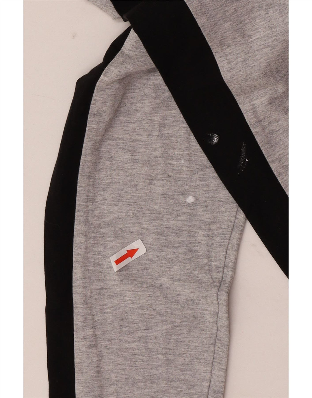 Puma Damen Leggings UK 14 Mittelgrau Farbblock