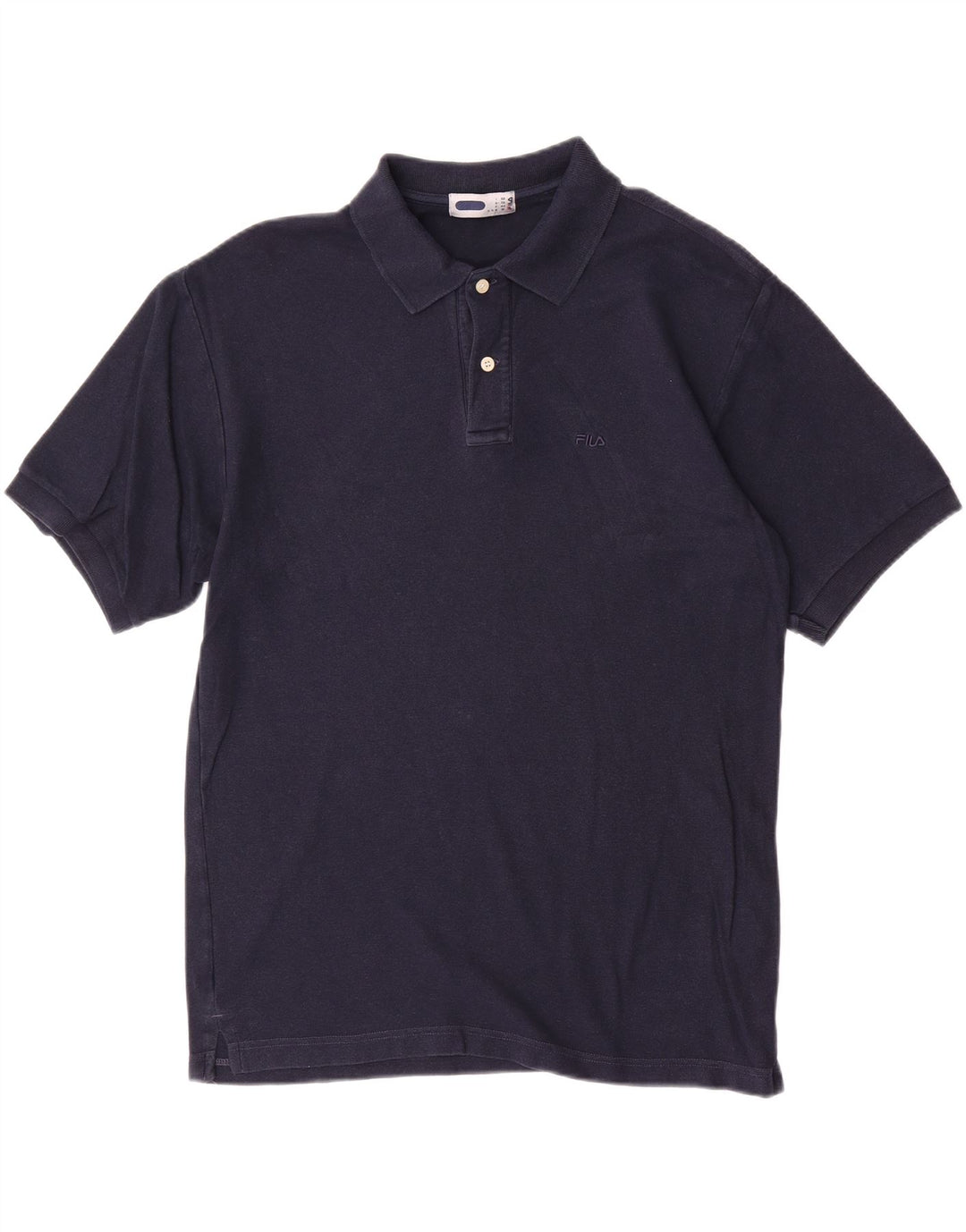 FILA Herren Poloshirt IT 50 Medium Marineblau Baumwolle